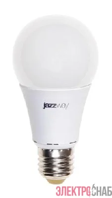 Лампа светодиодная PLED-ECO 7Вт A60 грушевидная 3000К тепл. бел. E27 570лм 230В JazzWay 1033178