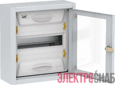 Корпус ЩРн-12 TITAN 5 УХЛ3 IP31 прозр. дверь метал. IEK MKM16-N-012-31-Z-U