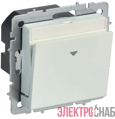 Выключатель карточный BRITE 30А ВС10-1-8-БрЖ механизм жемчуж. IEK BR-V11-0-10-K36
