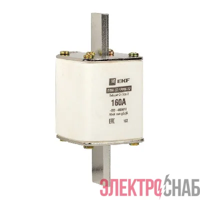 Вставка плавкая ППН-37 400/160А габарит 2 PROxima EKF fus-37/400/160