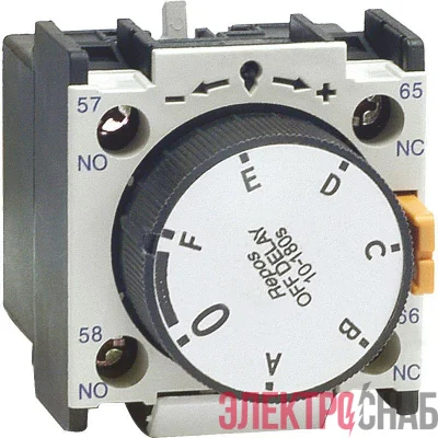 Приставка выдержки времени на вкл. F5-T4 (10-180с) к контакторам NC1; NC2 и NXC (R) CHINT 258023