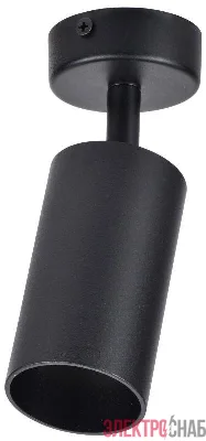 Светильник 4002 GU10 настенно-потолочный черн. IEK LT-USB0-4002-GU10-1-K02