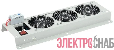 Панель вентиляторная с выключателем и термостатом 3 мод. сер. ITK FM35-32M