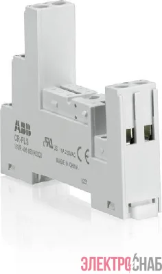 Цоколь CR-PLS для реле CR-P с доп. изол. ABB 1SVR405650R0000