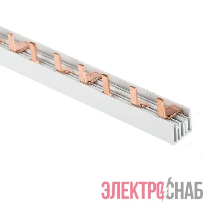 Шина соединительная PIN 3ф 63А мед. изол. 54мод (дл.1м) EKF pin-03-63