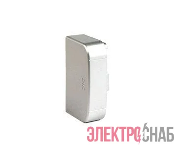 Заглушка для кабель-канала 140х50 сер. мет. DKC 01405G