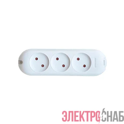 Колодка удлинителя 3N-SMART 3-м 5230 10А без заземл. IN HOME 4690612010441