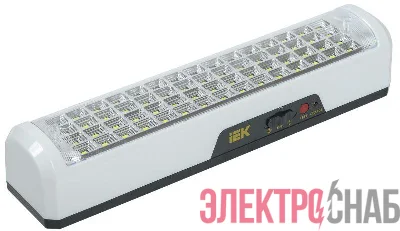 Светильник ДБА 3928 аккумулятор 15ч 12Вт IEK LDBA0-3928-60-K01