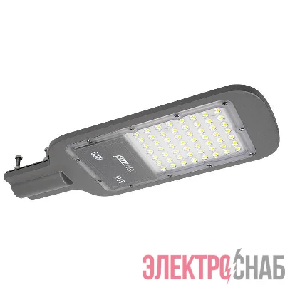 Светильник светодиодный PSL 07 50Вт 5000К IP65 180-260В AC ДКУ уличный JazzWay 5041059