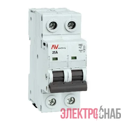Выключатель нагрузки 2п 25A AVN AVERES EKF avn-2-25-av