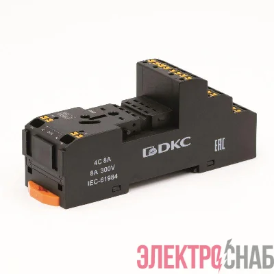 Элемент базовый пассивный для установки одиночных реле до 230В АС/DC DKC IR-B4-PT