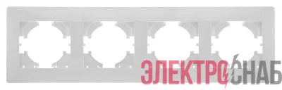 Рамка 4-м Bravo бел. GUSI С1040-001