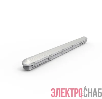 Светильник светодиодный ДСП WP 11 C 60W OP 840 L1500 EL 1500х85х80мм 60Вт 4000К IP65 пылевлагозащ. с БАП 3ч бел. Русский Свет 15071123178