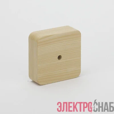 Коробка универсальная для кабель-каналов 80х80х25 сосна (светл. основа) IP40 Ruvinil 65005-27М