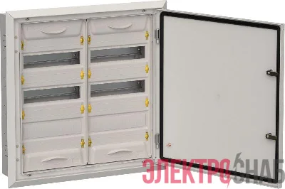 Корпус ЩРв-72 (2х36) TITAN 5 630х625х130 IP31 метал. сер. IEK TI5-50-V-2X036-31-7035