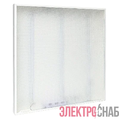 Светильник светодиодный ДВО-1001 30Вт 6500К IP40 595х595х40 призма панель EKF LPL-1001-Z-30-6500-40