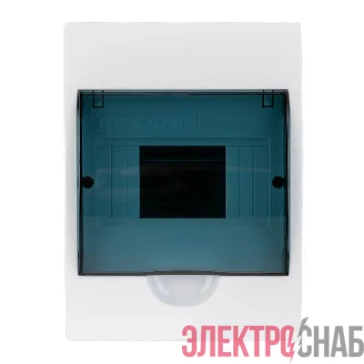 Бокс пластиковый ЩРН-П-6 IP41 бел. Rexant 11-0306