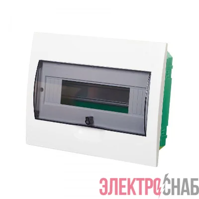Бокс встраиваемый СП City9 Box 1 ряд 12мод. с прозр. дверцей SE EZ9E112S2FRU