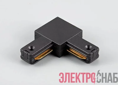 Коннектор L-образный PTR P CL-BL пластик черн. JazzWay 5052116