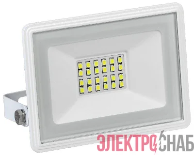 Прожектор светодиодный СДО 06-30 6500К IP65 бел. IEK LPDO601-30-65-K01