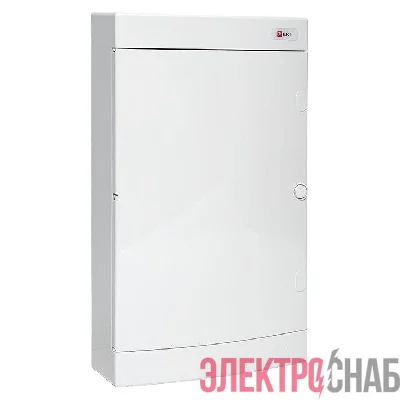 Щит распределительный навесной Unix 3х12мод. IP41 бел. дверь PROxima EKF ux-3x12-nw