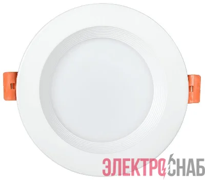 Светильник светодиодный ДВО 1801 PRO 10Вт 3000К IP40 круг бел. IEK LDVO0-1801-10-3000-K01