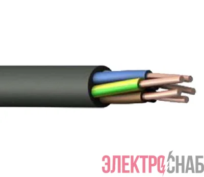 Кабель ВВГнг-LS 5х10 ож (м) Элкаб 8414