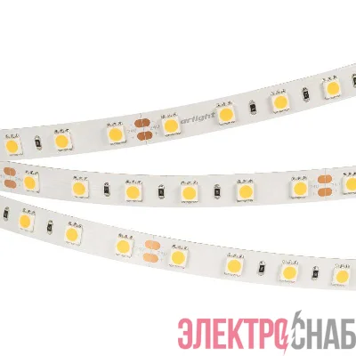 Лента светодиодная RT-B60-10mm 24V Day 4000К 14.4Вт/м IP20 открыт. (уп.5м) Arlight 011571(3)