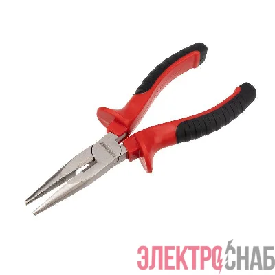 Тонкогубцы 160мм двухкомпонентн. рукоятки никелир. Rexant 12-4617