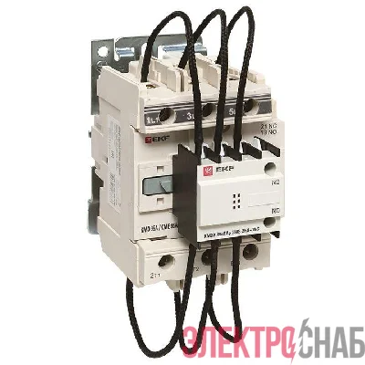 Контактор для конденсатора КМЭК 40квар 230В 2NО+1NC PROxima EKF ctrk-s-95-40-230