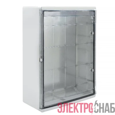 Корпус ударопрочный ЩМПп 600х500х220 IK10 IP65 прозр. дверь АБС пластик PRIZMA TOKOV ELECTRIC TKE-PZ-CPB11-IK10-IP65