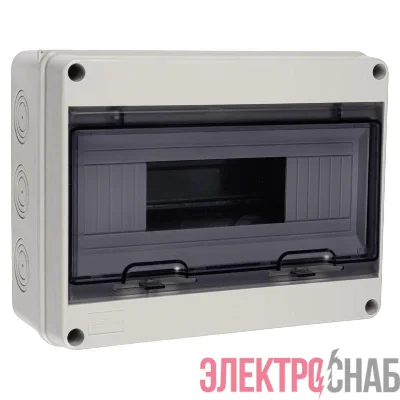 Бокс модульный накладной PDB/W 4012 GR (ЩРН-ПГ-12) IP65 пластик. Pro JazzWay 5072084