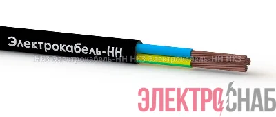 Кабель КГтп-ХЛ 3х1.5 (N PE) 380/660-3 (м) ЭЛЕКТРОКАБЕЛЬ НН 00-00023173