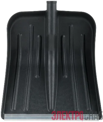 Лопата для уборки снега малая 360х400мм без черенка пластик. 68098