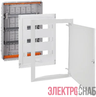 Щит СП 54мод. Тусо 686х518х125мм с метал. дверцей Ruvinil 68154М