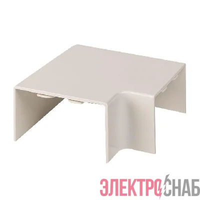 Поворот на 90град. 60х40 бел. Plast PROxima (уп.4шт) EKF abw-60-40x4