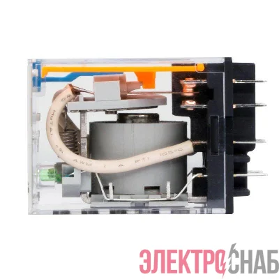 Реле одиночное 220В DC 4 перекидн. контакта DKC IR-220DC-4CO-D