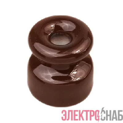 Изолятор ОП керамика корич. (уп.50шт) Bironi R1-551-02-50