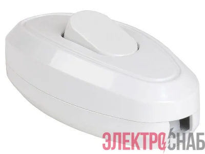 Выключатель 1-кл. ВБ-01Б разборный для бра бел. IEK EVB10-K01-10