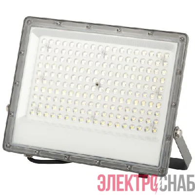 Прожектор светодиодный PRO LPR-063-0-65K-150 150Вт 6500К IP65 15000лм Г 90град. сер. Эра Б0067717