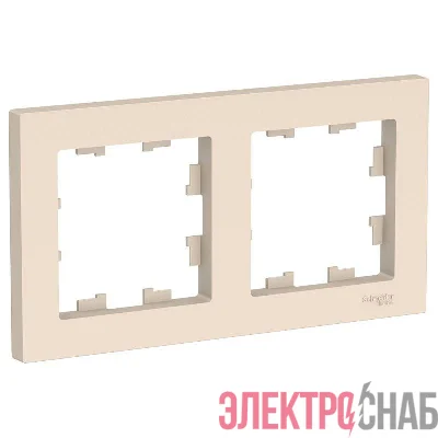 Рамка 2-м AtlasDesign универс. беж. SE ATN000202