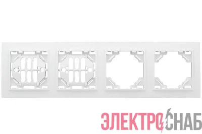 Рамка 4-м Минск горизонтальная бел. Basic EKF ERM-G-304-10