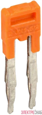 Перемычка гребенчатая для CP 1.5кв.мм 2PIN IEK YCT20-00-K03-001-EC-2P