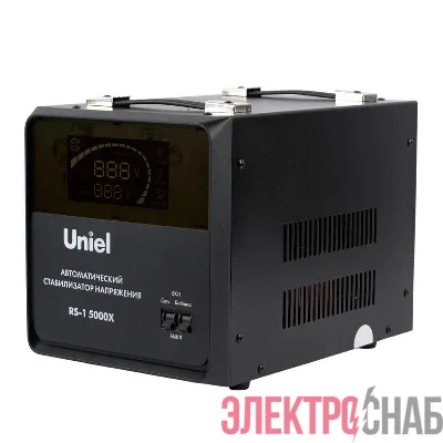 Стабилизатор напряжения RS-1 5000X 5000В.А 1ф релейный напольн. TM Uniel UL-00012858