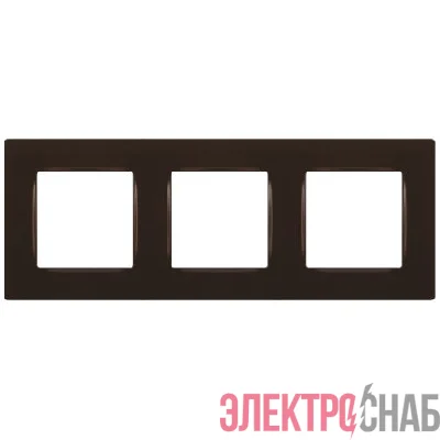 Рамка 3-м 12-5203-13 Классик бронза Эра Б0067782