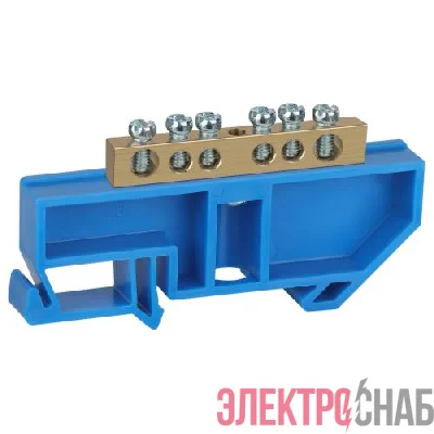 Шина N &amp;amp;amp;amp;amp;amp;amp;amp;amp;amp;amp;amp;amp;amp;quot;ноль&amp;amp;amp;amp;amp;amp;amp;amp;amp;amp;amp;amp;amp;amp;quot; на DIN-изоляторе ШНИ-6х9-6-Д NO-222-44 син. (уп.10шт) Эра Б0033425