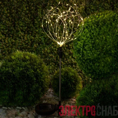 Светильник садовый Фейерверк на солнечной батарее ERAUF024-01 ЭРА Б0044216