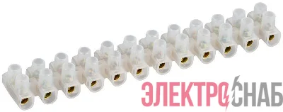Колодка клеммная ЗВИ-30 6-16кв.мм 12пар GENERICA UZV10-030-016-K01-10-G