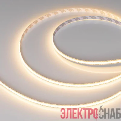 Лента светодиодная COB-X544-8mm 24В Warm 3000К 11Вт/м IP20 FreeCut свободная резка (уп.5м) Arlight 043414(1)