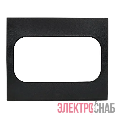 Рамка для розетки 2-м Стокгольм черн. PROxima EKF EYM-G-303-30